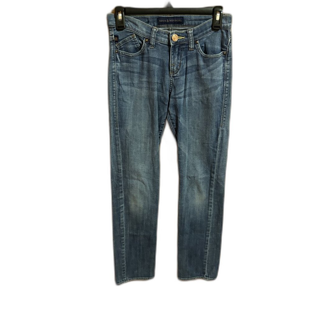 Rock‎ Republic Jeans Womens Back Pocket Design Size 0